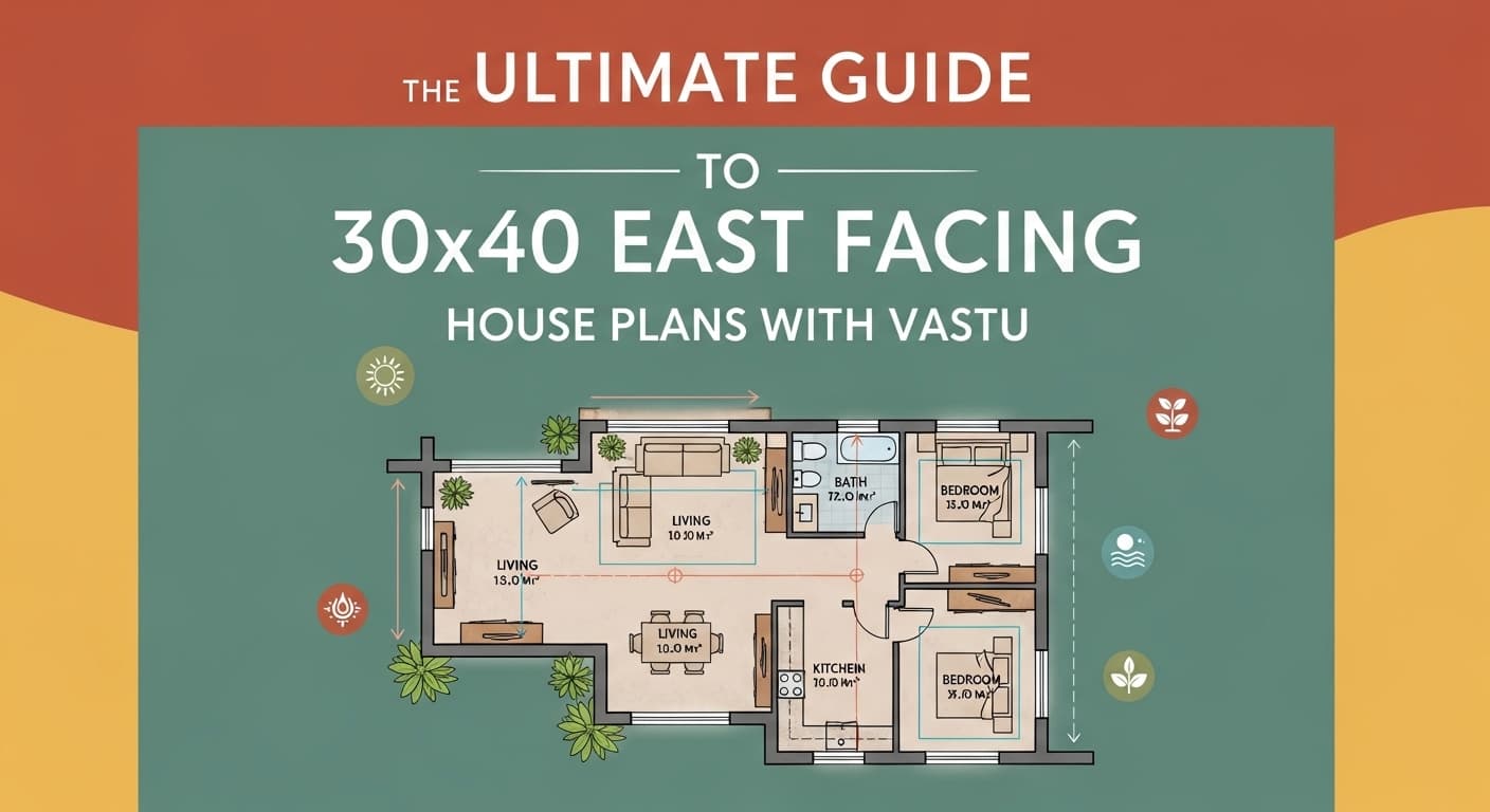 The Ultimate Guide to 30x40 East Facing House Plans with Vastu