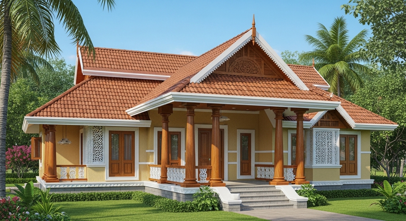 3D Elevation Design Online India | Modern House Facade | PlanMyPlot
